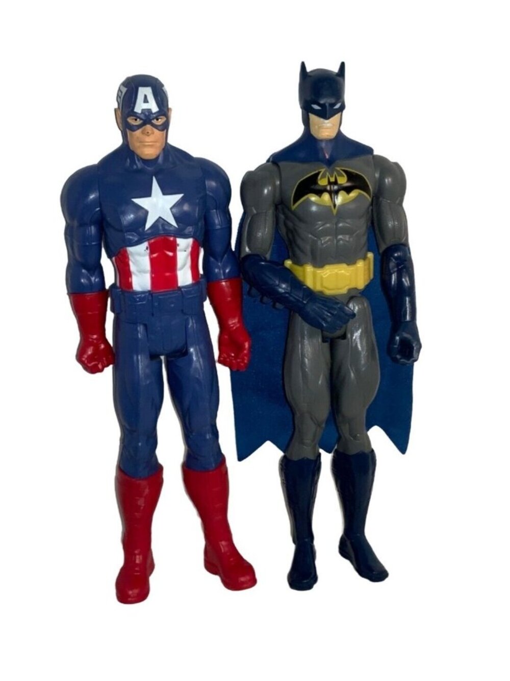 Batman and Captain America 11.5 inch Action Figures Set of 2